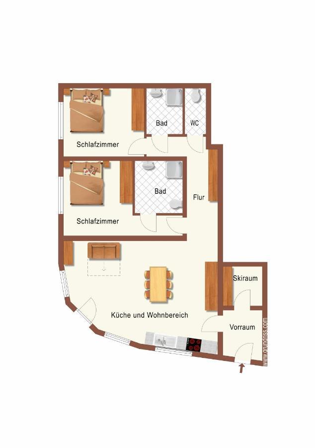 Haus Woehrer / Appartement Fischbacher Schladming Esterno foto